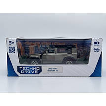 250289 Автомодель TechnoDrive Land Rover Defender 110 зелений, фото 3