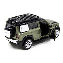 250289 Автомодель TechnoDrive Land Rover Defender 110 зелений, фото 4