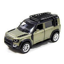250289 Автомодель TechnoDrive Land Rover Defender 110 зелений, фото 5