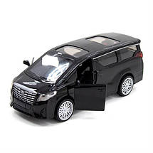 250276 Автомодель TechnoDrive Toyota Alphard чорний, фото 2