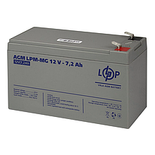 Акумулятор LogicPower AGM LPM-MG 12 В 7.2 Аг 6553