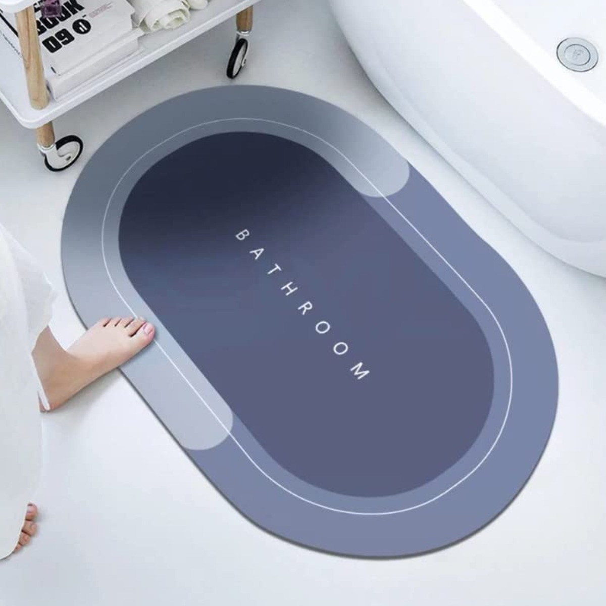 Килимок суперпоглинаючий для ванної кімнати Bathroom 40 х 60 см (37778)