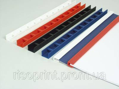 Пластини Press-Binder 5мм бел, уп/50.