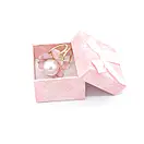 Фіксатор для хустки або шарфіка  35х40мм Рожевий, фото 4