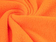 Ткань Флис Оранжевый. Плотность (190 г/м2)