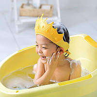 Тор! Козырек на голову шапочка для купания Bestbaby QB6003 Yellow