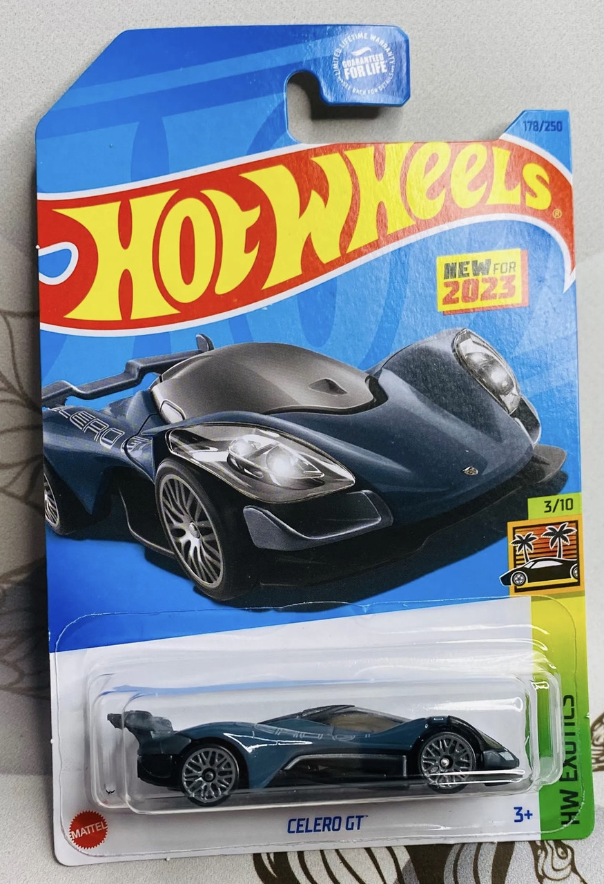 Колекційна машинка Hot Wheels Celero GT Хот Вілс