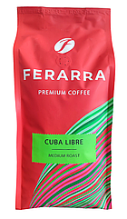 Кава в зернах Ferarra Caffe Cuba Libre з ароматом кубинського рому 1000 г