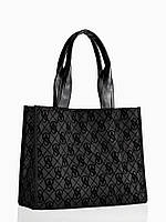 Городская Сумка Victoria s Secret Logo Mesh Tote Черная