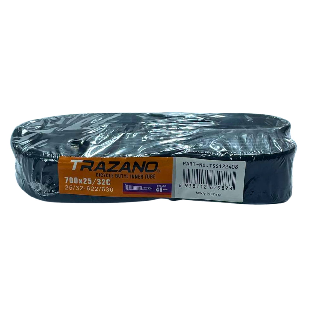 Камера 700х25/32с 25/32-622/630 Presta (FV) 48 мм Trazano