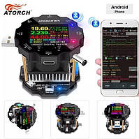 USB Тестер ATORCH UD18L — 18 в 1 з вбудованим навантаженням (DC: 3,6V-32V, I: 0-5,1A) з Bluetooth (Android та iOS)