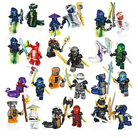 Набір фігурки чоловічки ниндзяго Ninjago 24 штуки
