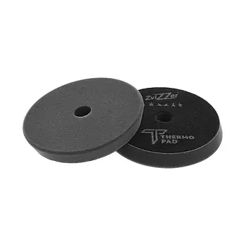 Полірувальний круг ZviZZer THERMO Pad, black 135/20/125 mm, чорний, м’який