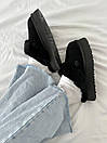 Уггі жіночі чорні зимові UGG Disquette Platform Black (14069), фото 3