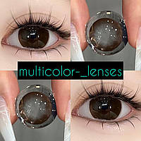 Цветные контактные карие линзы Eyelofer/Eyeshare brown кукольные линзы 14.5 мм