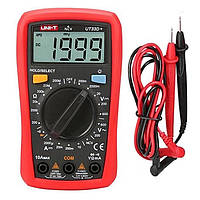 Мультиметр UNI-T UT33D+ (АС/DC 600V; DC 10A; 200 MOm) NCV, продзвінка/тест діодів