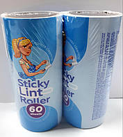 Запаска для чистячого валика Sticky Lint Roller 60 аркушів 2шт/уп