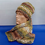 Подарунковий набір - шапка та шарф - для чоловіків, жінок та підлітків від PRIGRIZ, фото 8