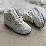 Кросівки жіночі зимові екошкіра  білі /23365/ 41р, фото 2
