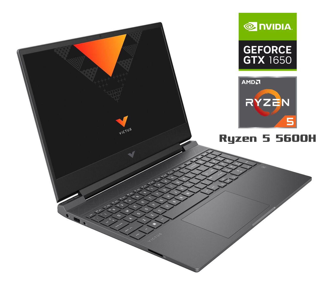 Ігровий ноутбук HP Victus 15-fb021nr/ 15.6" 1920x1080/ Ryzen 5 5600H/ 16GB RAM/ 500GB SSD/ GTX 1650 4GB