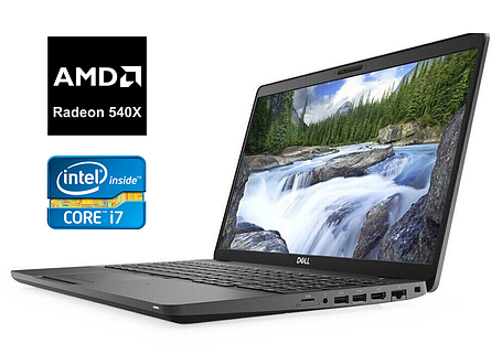 Ультрабук Dell Latitude 5500/ 15.6" (1920x1080)/ Core i7-8665U/ 16 GB RAM/ 512 GB SSD/ Radeon 540x 2GB, фото 1