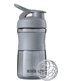 Шейкер спортивний (пляшка) BlenderBottle SportMixer Flip 20oz/590ml Grey