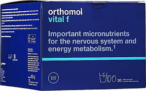 Вітаміни для жінок Orthomol Vital F (гранули капсули таблетки) курс на 30 днів