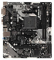 Материнська плата AsRock B450M-HDV R4.0 (B450M-HDV R4.0) (Socket AM4, AMD B450, Micro-ATX)