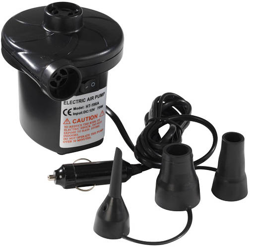 Купить Насос электрический от авто розетки 12V для надувных изделий ...
