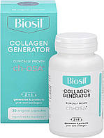 BioSil Advanced Collagen Generator, средство для стимулирования производства коллагена, 30 маленьких вегански