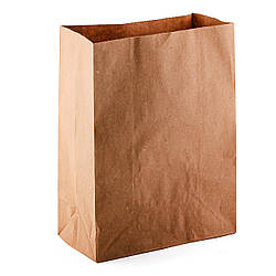 Пакет (для доставки) з крафт паперу без ручок 210*115*280мм(щільність 70г/м2)(Арт 298)(100шт/уп)(200шт/ящ)