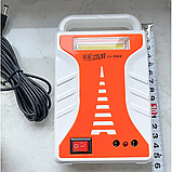 LL-5808 Фонар кемпінговий з функцією Power Bank, сонячною панеллю та двома лампочками, фото 8