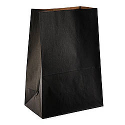Пакет (для доставки) з чорного паперу без ручок 260*130*350мм(щільність 80г/м2)(Арт 4834)(10шт/уп)(100шт/ящ)