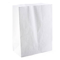 Пакет (для доставки) з білого паперу без ручок 260*150*350мм(щільність 70г/м2)(Арт 701)(10шт/уп)(100шт/ящ)