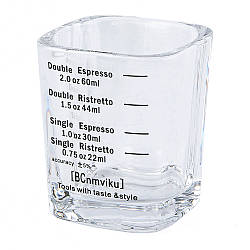 Мірний стакан для приготування кави 60ml скло