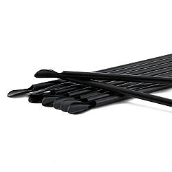 Трубочка-лопатка десертна d5.8мм довжина 21см ЧОРНА (100шт/уп)