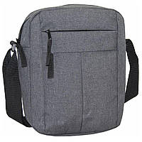Мужская сумка через плечо Semi Line 3 Grey (7163-1) I'Pro