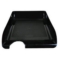 Лоток для паперу горизонтальний,чорний,BUROMAX, BM.6000-01