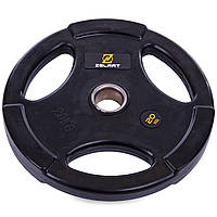 Диски (диски) для штанги прогумовані Zelart TA-2673-20 51 мм (1 шт. х 20 кг)