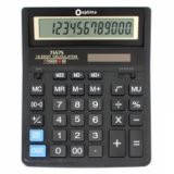 Калькулятор електронний 12 розрядів, розмір 203*158*30.5 мм OPTIMA O75575