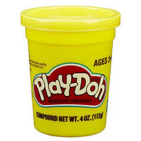 Play-Doh 1 Баночка пластилина Плей До Желтый, B7412 (B6756)