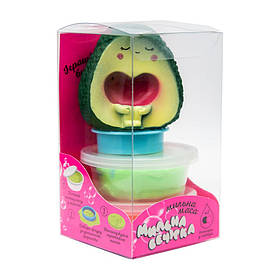 Набір для творчості "Мильна вечірка - авокадо" Strateg 32105ST 2 маси та іграшка, Toyman