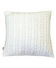 Наволочка Прованс Soft коси в'язана молочна 45x45см (011700)
