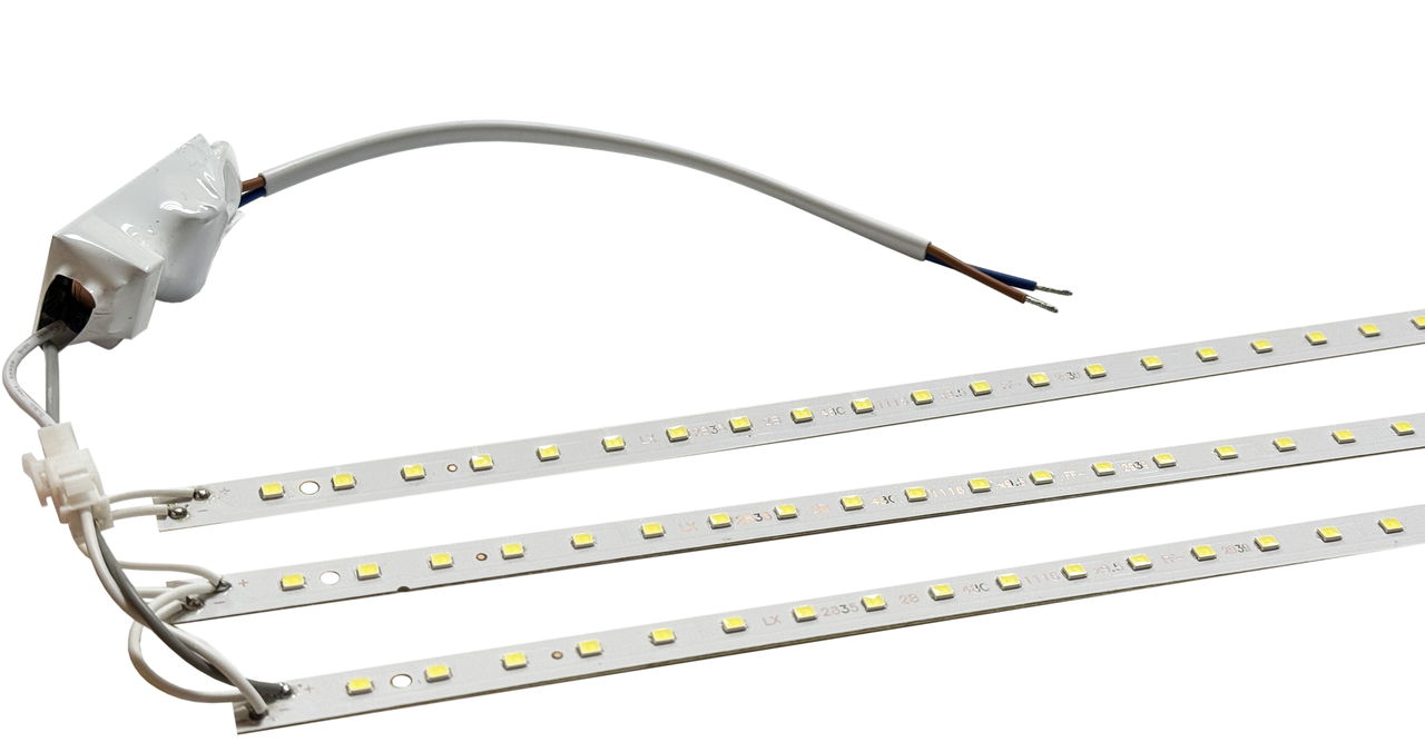 Ремкомплект для LED світильника 1,2м 65 Вт Prismatic 5000К (світлодіодні лінійки + драйвер)