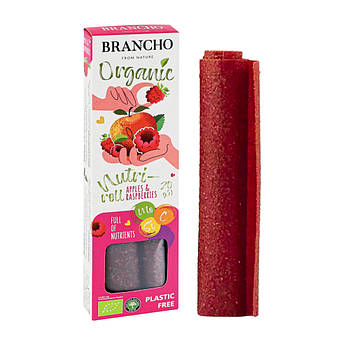 Пастила органічна "Яблуко-малина", 20г, Україна