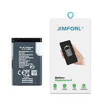 Акумуляторна батарея BL-5B для мобільного телефону Nokia 3220, 3230, 5070, 5140, 5140i,  реальна ємність АКБ, Jimforl