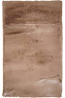 Килим штучний кролик сучасний ESTERA TPR Brown, 0.6х1.1 м