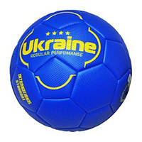 Мяч футбольный №3 "Ukraine" (синий) [tsi227399-TCI]