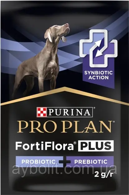 Пробіотик з пребіотиком для дорослих собак та цуценят Purina Pro Plan FortiFlora Plus 2 г (8445290504937), фото 1