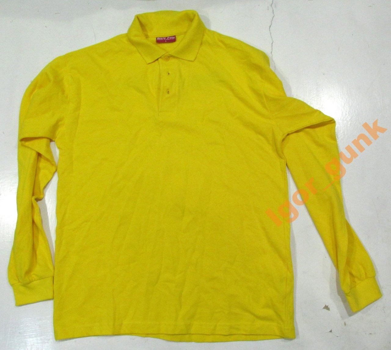 Футболка BEEFY POLO, L, COTTON, КАК НОВАЯ! - фото 3 - id-p360321937